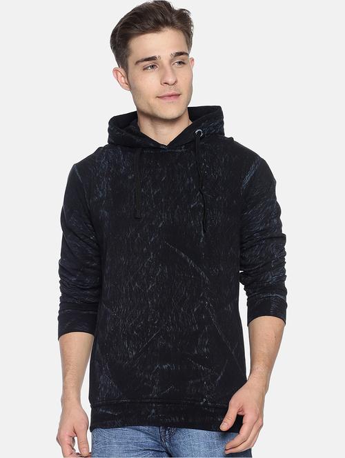 black all over print sweatshirt - 17281864 - Standard Image - 1