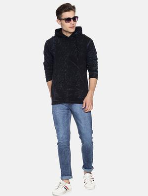 black all over print sweatshirt - 17281864 - Standard Image - 4