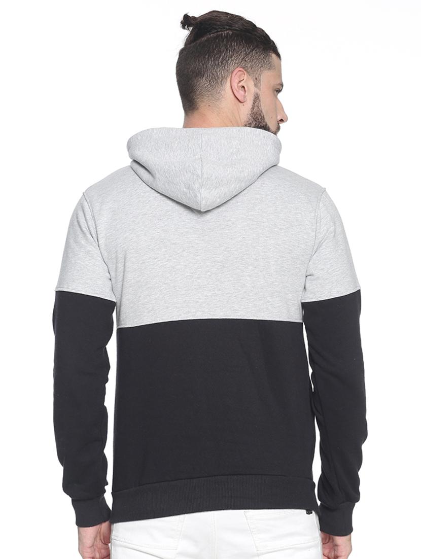 black printed cut & sew sweatshirt - 17281883 - Zoom Image - 3