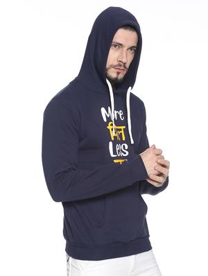 navy blue chest print sweatshirt - 17281884 - Standard Image - 2