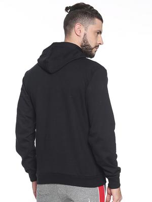 black chest print sweatshirt - 17281893 - Standard Image - 3