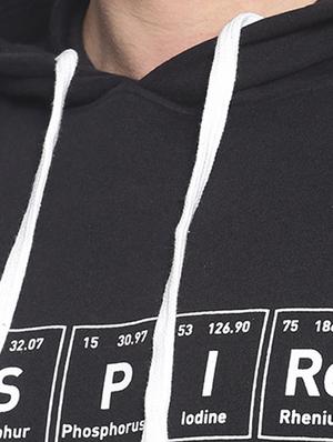 black chest print sweatshirt - 17281895 - Standard Image - 5