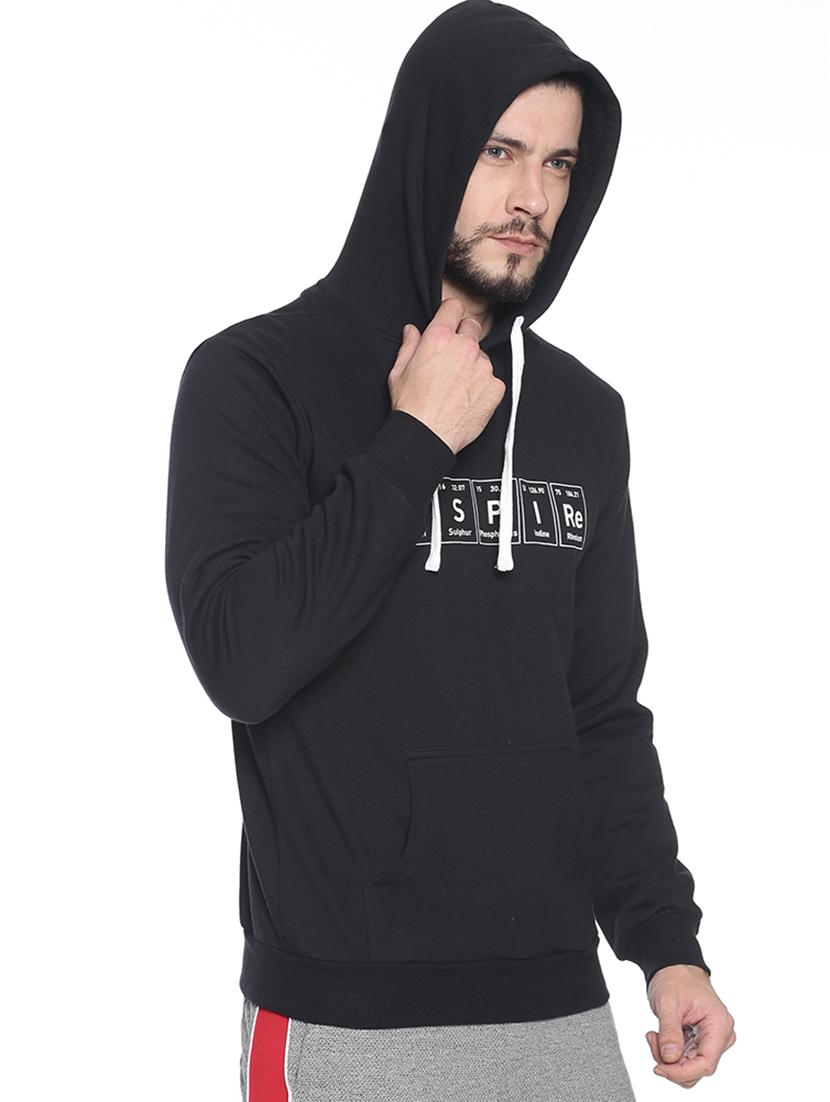 black chest print sweatshirt - 17281895 - Zoom Image - 2