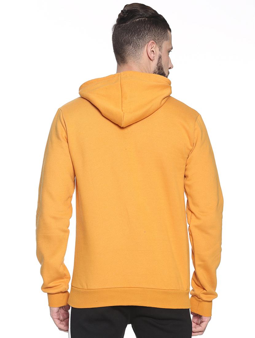 yellow chest print sweatshirt - 17281900 - Zoom Image - 3