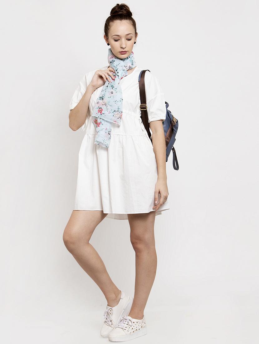 white polyester stole - 17282052 - Zoom Image - 2