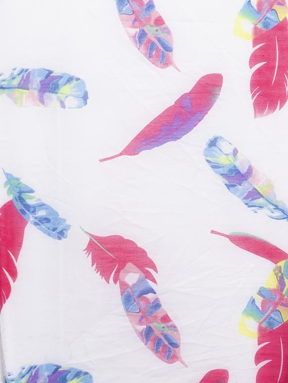 multi colored polyester stole - 17282061 - Zoom Image - 3