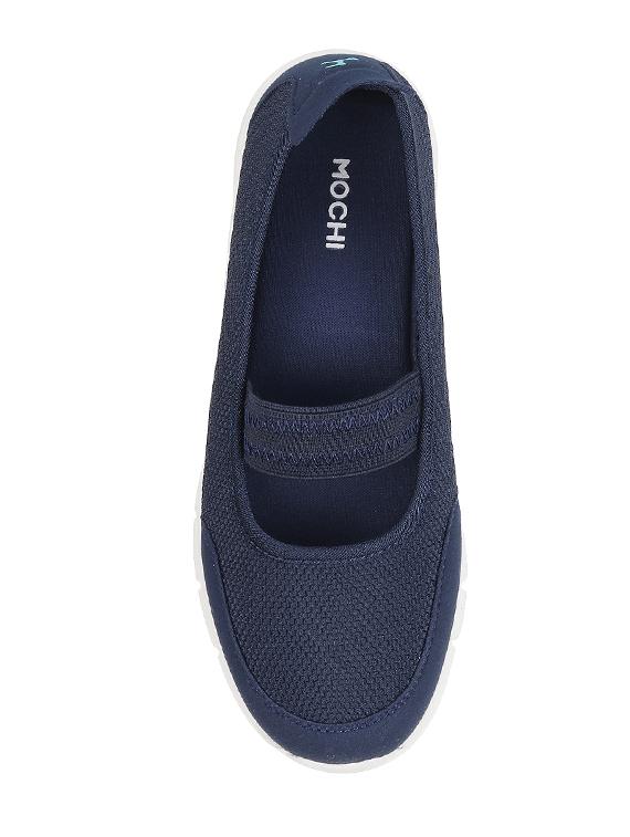 blue synthetic laceup sneakers - 17283159 - Zoom Image - 3