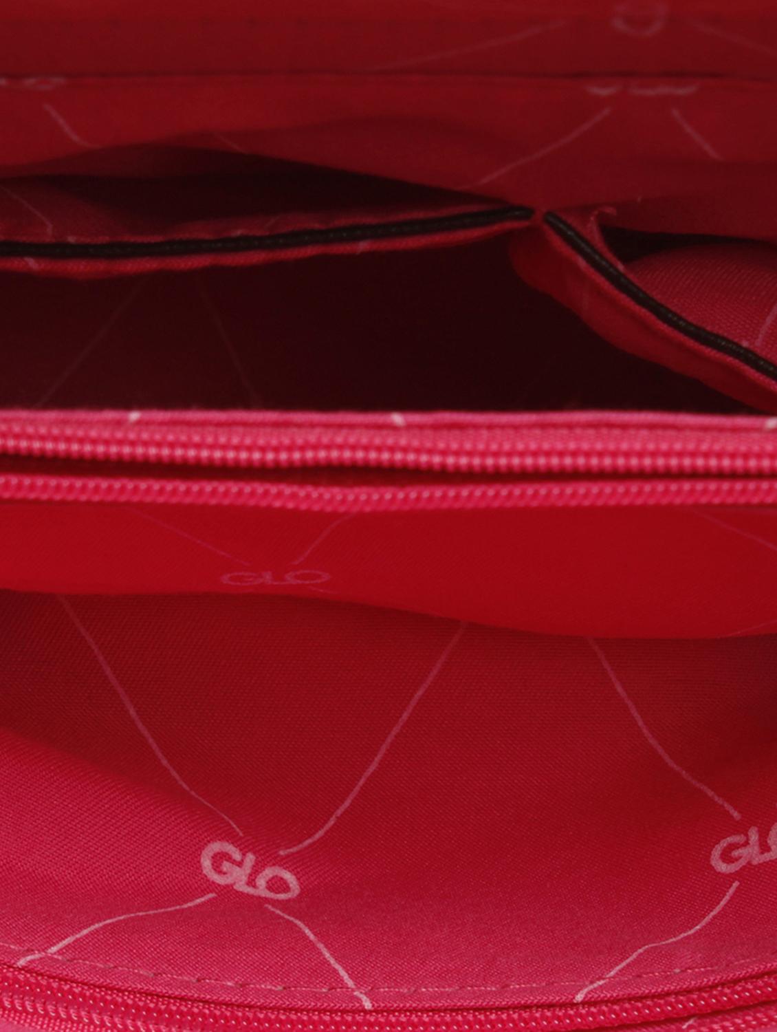 tan leatherette (pu) regular handbag - 17283290 - Zoom Image - 3
