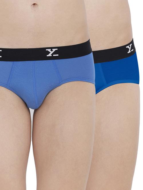 multi colored solid hipster briefs combo - 17283398 - Standard Image - 1