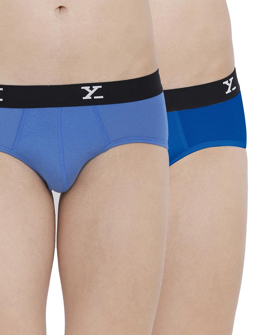 multi colored solid hipster briefs combo - 17283398 - Zoom Image - 1