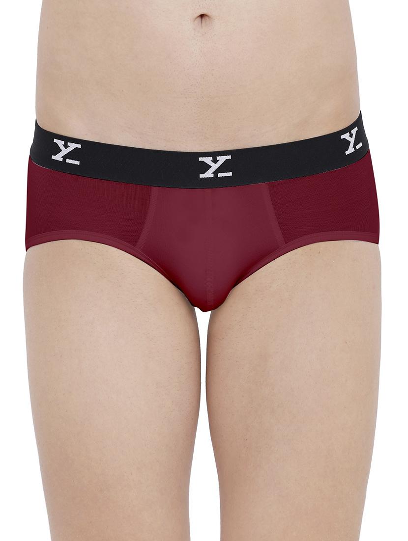 multi colored solid hipster briefs combo - 17283406 - Zoom Image - 4