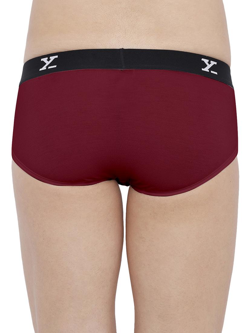 multi colored solid hipster briefs combo - 17283406 - Zoom Image - 5