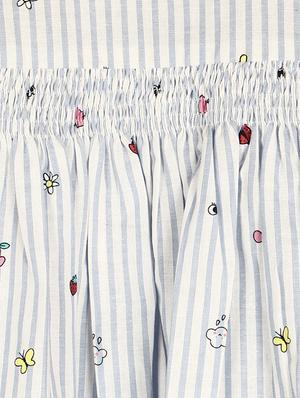 white cotton frock - 17283859 - Standard Image - 3