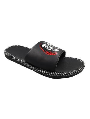 black slip on flip flops - 17284048 - Standard Image - 3