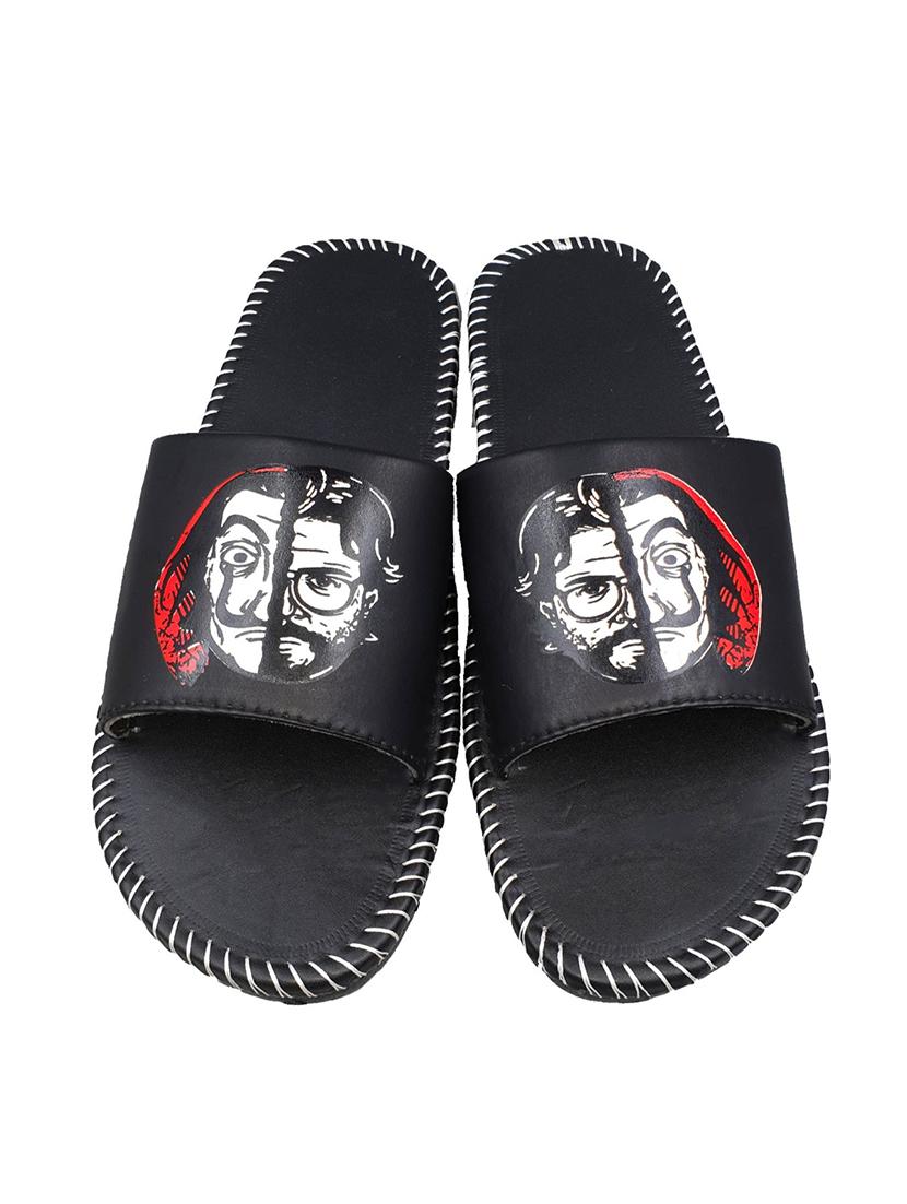 black slip on flip flops - 17284048 - Zoom Image - 5