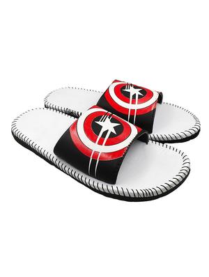 white slip on flip flops - 17284051 - Standard Image - 2