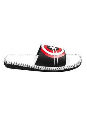 white slip on flip flops - 17284051 - Standard Image - 4