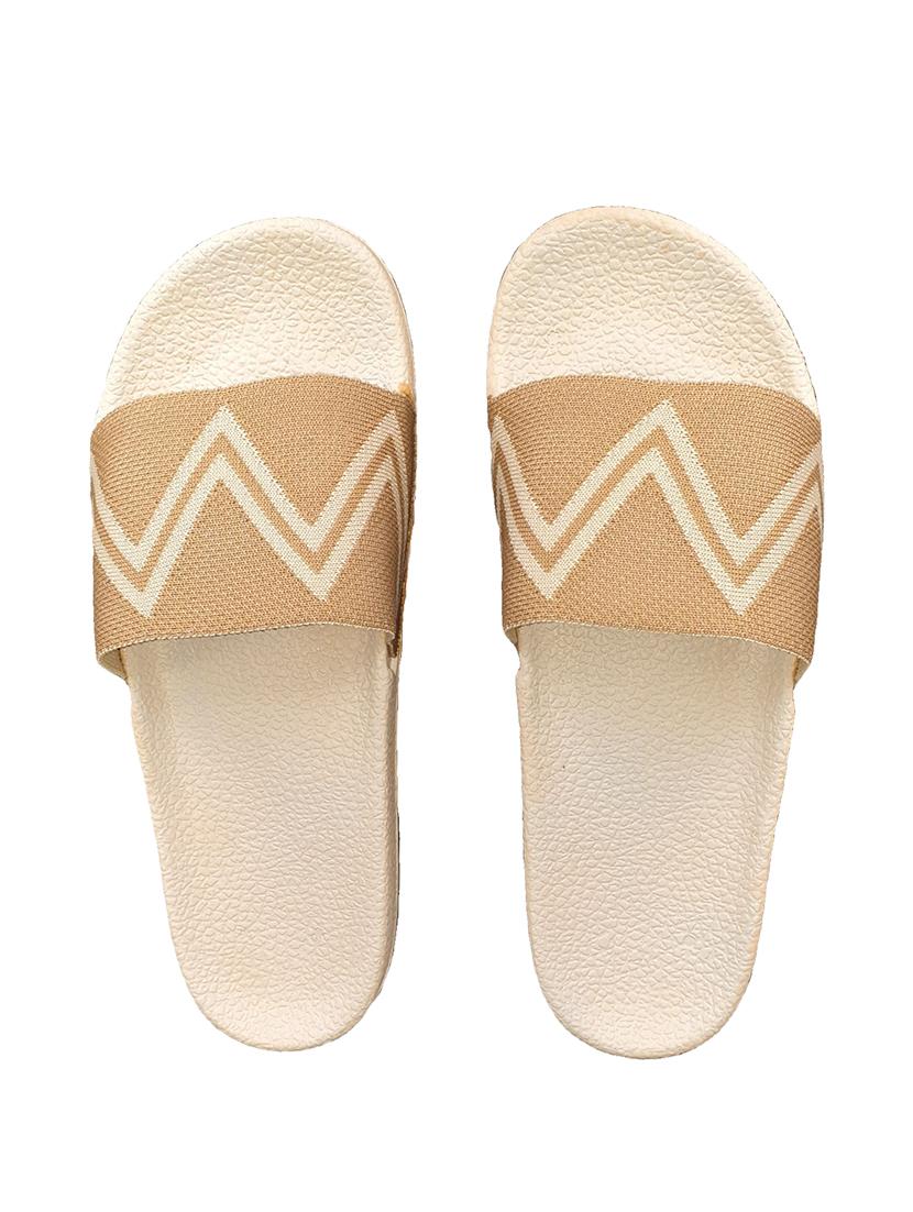 brown slip on flip flops - 17284052 - Zoom Image - 1