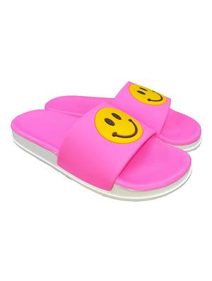 pink slip on flip flops - 17284053 - Standard Image - 2