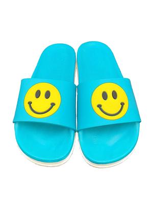 blue slip on flip flops - 17284055 - Standard Image - 5