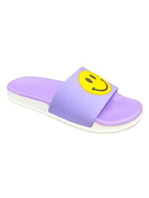 purple slip on flip flops - 17284056 - Standard Image - 3