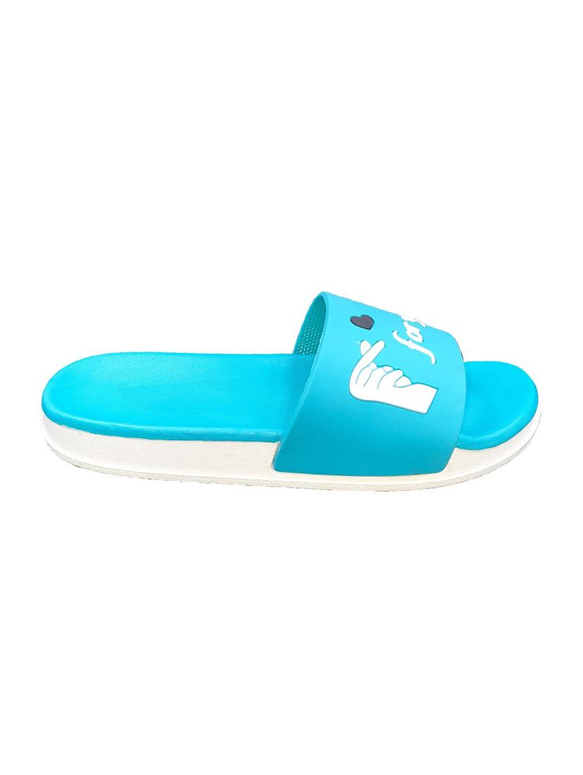 blue slip on flip flops - 17284059 - Zoom Image - 4
