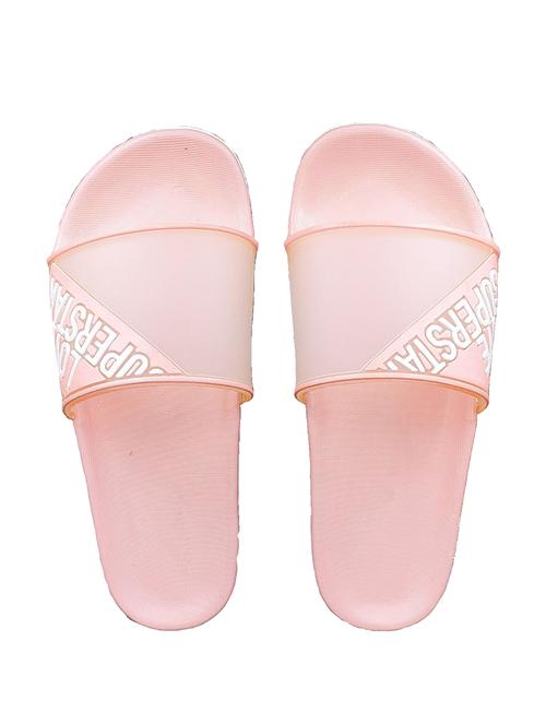 pink slip on flip flops - 17284068 - Standard Image - 1