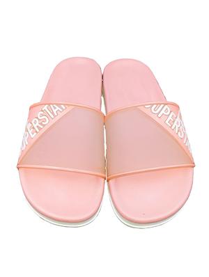 pink slip on flip flops - 17284068 - Standard Image - 5
