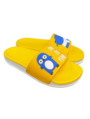 yellow slip on flip flops - 17284075 - Standard Image - 2