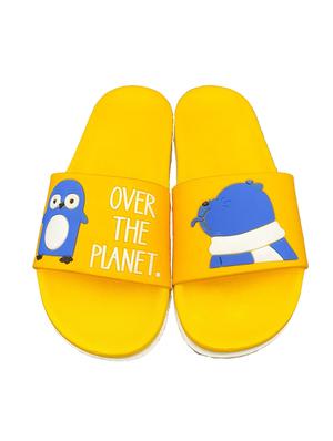 yellow slip on flip flops - 17284075 - Standard Image - 5
