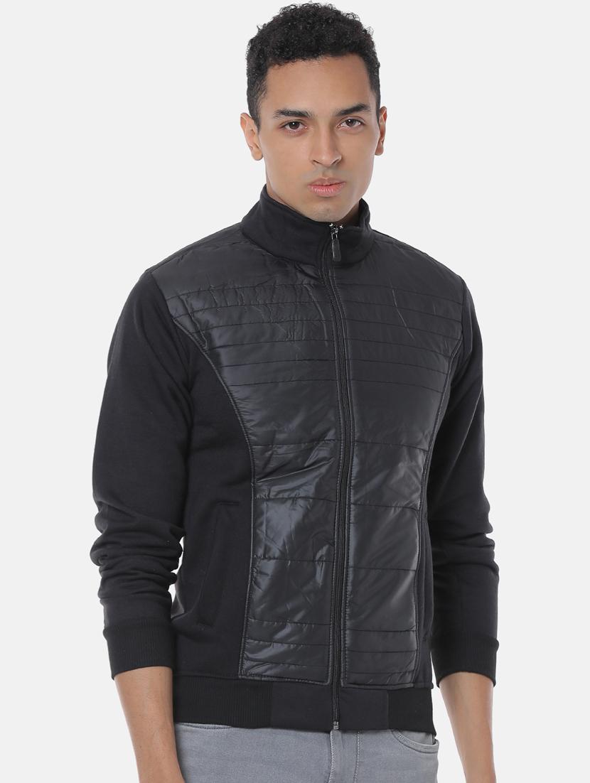 black solid quilted jacket - 17284235 - Zoom Image - 1
