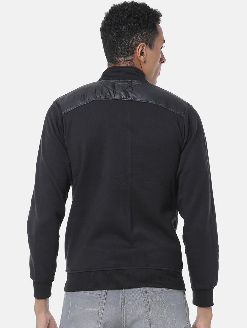 black solid quilted jacket - 17284235 - Zoom Image - 3