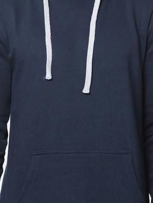 navy blue solid sweatshirt - 17284248 - Standard Image - 5