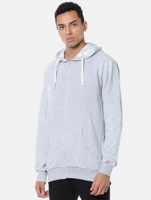 grey solid sweatshirt - 17284265 - Standard Image - 2