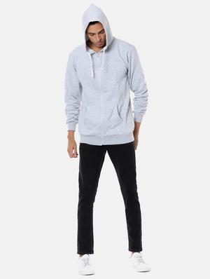 grey solid sweatshirt - 17284265 - Standard Image - 4
