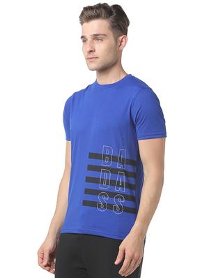 blue front print t-shirt - 17284281 - Standard Image - 2