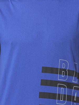 blue front print t-shirt - 17284281 - Standard Image - 5