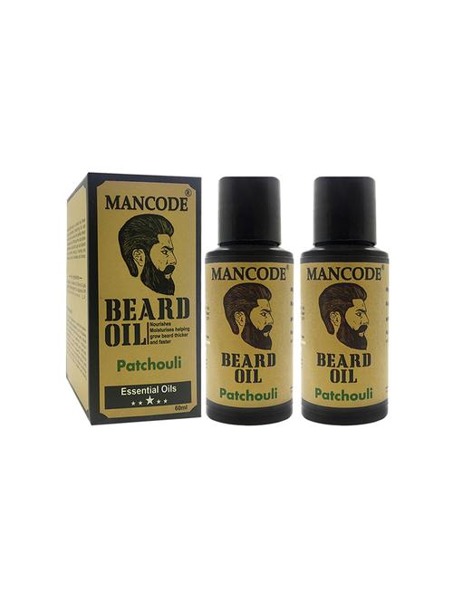 mancode beard oil patchouli, 60 ml- pack of 2 - 17284841 - Standard Image - 1