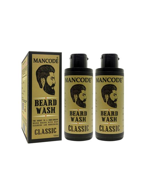 mancode beard wash classic, 100ml- pack of 2 - 17284858 - Standard Image - 1