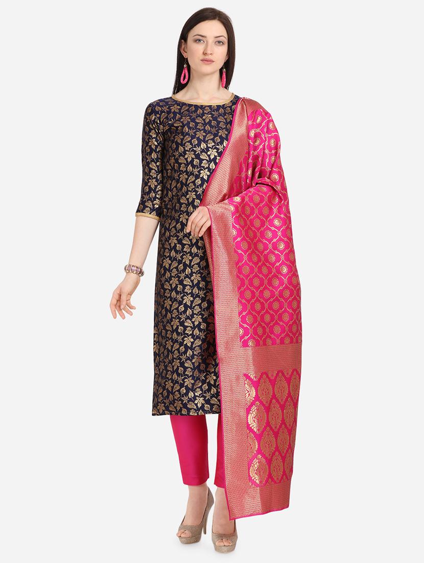 straight pant unstitched suit - 17285828 - Zoom Image - 1