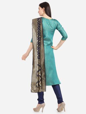 straight pant unstitched suit - 17285843 - Standard Image - 3