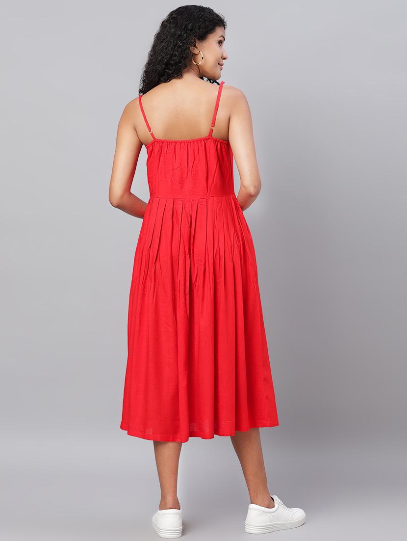 cami neck a-line dress - 17286096 - Zoom Image - 3