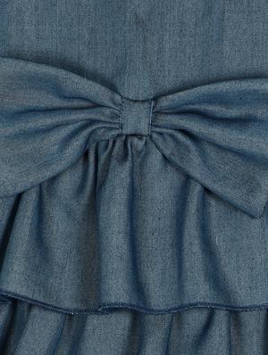 blue denim frock - 17286437 - Standard Image - 3