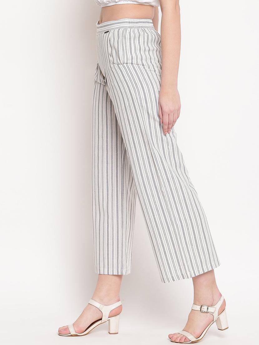 mid rise striped trouser - 17286663 - Zoom Image - 2