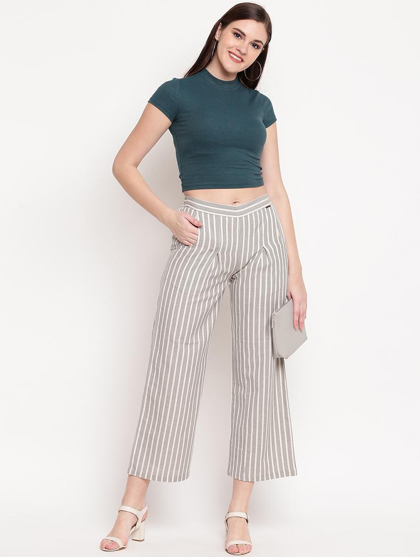 mid rise striped trouser - 17286665 - Zoom Image - 4
