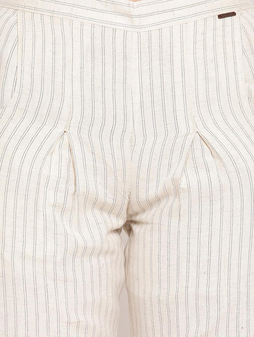 high rise striped trouser - 17286666 - Zoom Image - 5