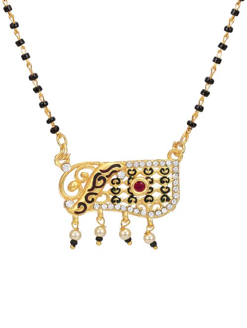 gold metal mangalsutra - 17287288 - Very Small Image - 1