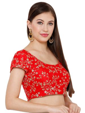 floral embroidered blouse - 17287895 - Standard Image - 2