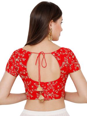 floral embroidered blouse - 17287895 - Standard Image - 3