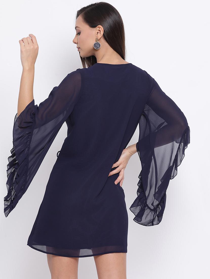 embellished detail a-line dress - 17288227 - Zoom Image - 3